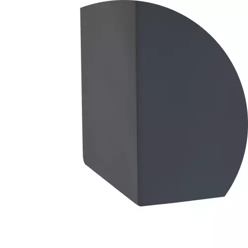 Dolna krawędź donicy D272A w kolorze antracyt mat