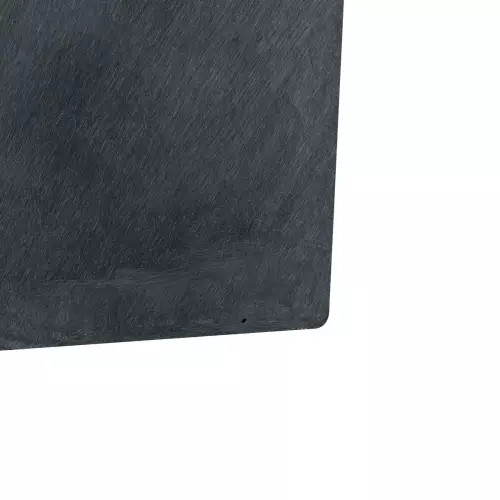 Dolna krawędź donicy D272A w kolorze grafitowy beton