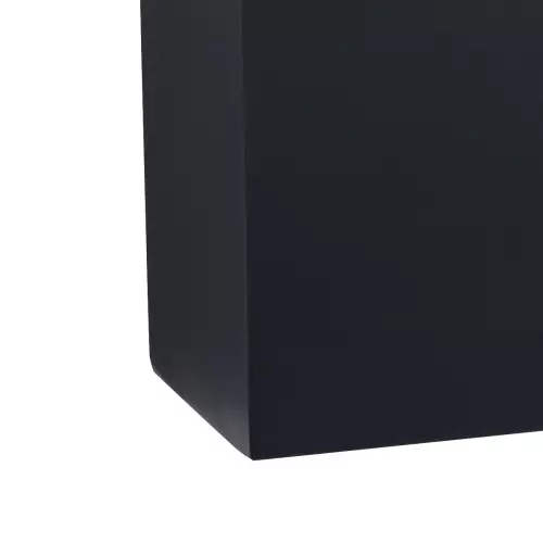 Dolna krawędź donicy D272B w kolorze antracyt mat