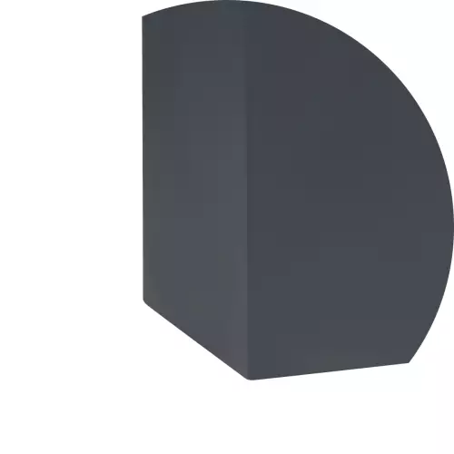 Dolna krawędź donicy D272C w kolorze antracyt mat