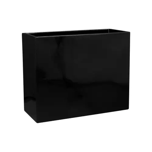 Donica z włókna szklanego D272L czarny połysk