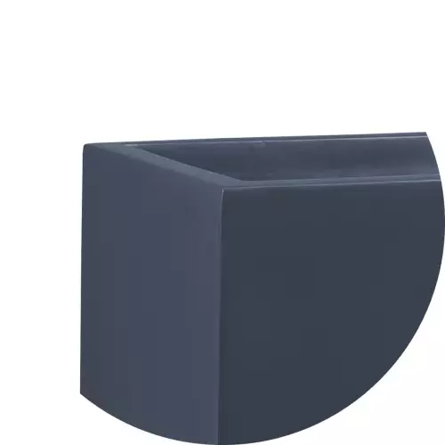 Górny narożnik donicy D272S w kolorze antracyt mat