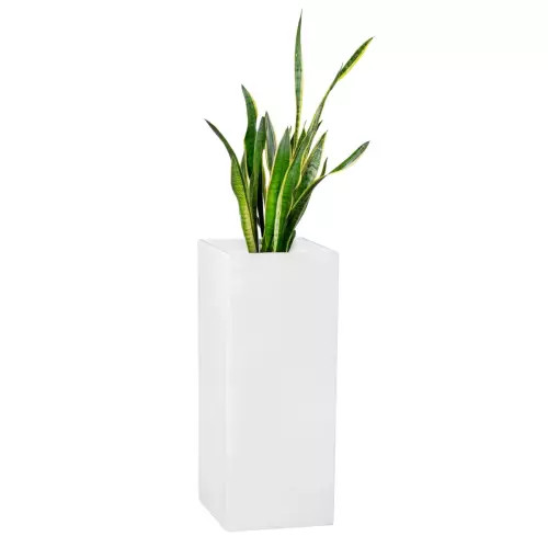 Donica z włókna szklanego D273B biały połysk