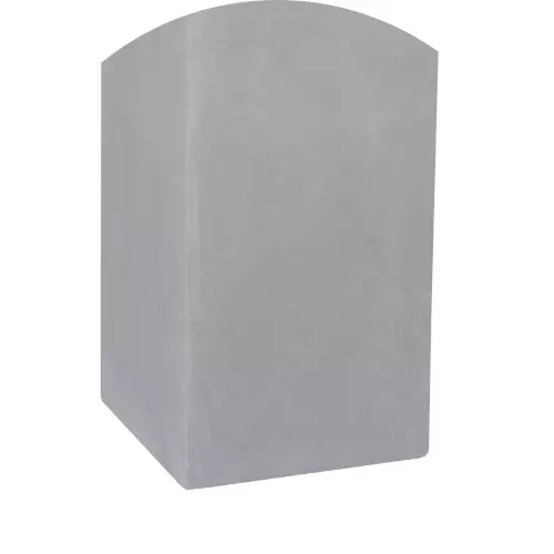 Dolna krawędź donicy D273B w kolorze szary beton