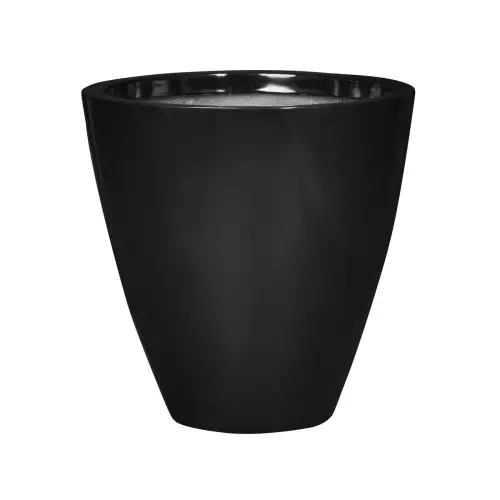 Donica z włókna szklanego D280C czarny połysk