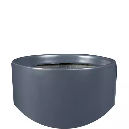 Donica D282D antracyt mat - górna krawędź