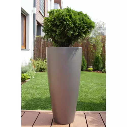 Donica na taras D282D w kolorze szary mat