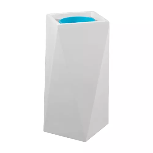 Donica D373B w kolorze biały połysk