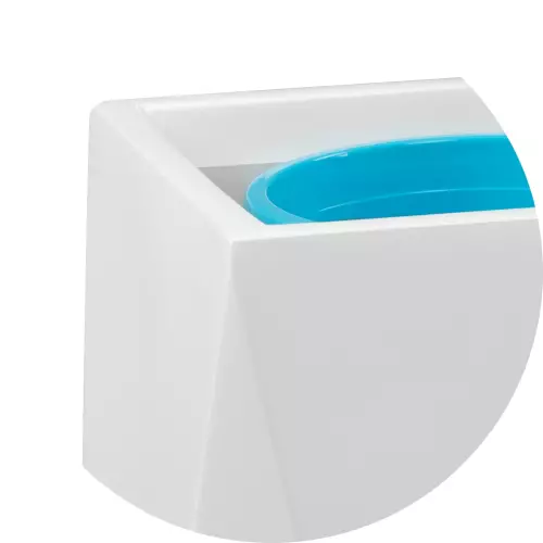 Górna krawędź donicy D373B w kolorze biały połysk