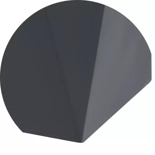 Dolna krawędź donicy D373B w kolorze antracyt mat