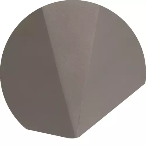 Dolna krawędź donicy D373B w kolorze szary mat