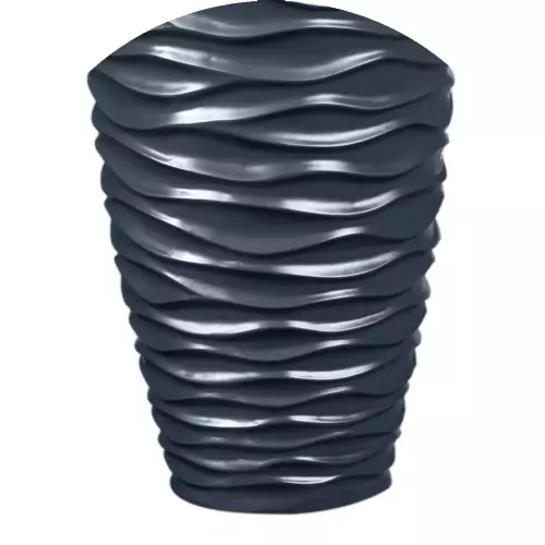 Faktura 3D donicy D7087C w kolorze antracyt mat