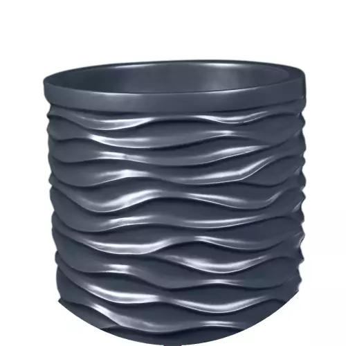 Donica D7087C matowy antracyt - faktura powierzchni