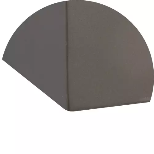 Dolna krawędź donicy D734B w kolorze szary mat