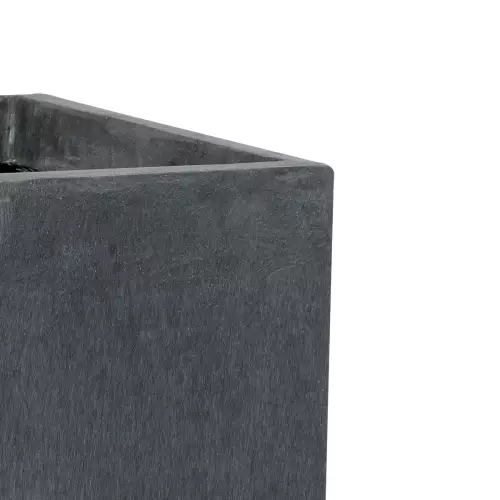Górny narożnik donicy D272S w kolorze grafitowy beton