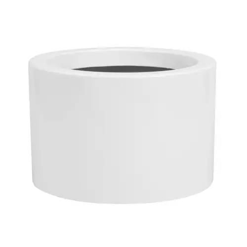 Biała donica z włókna szklanego Zadora Premium D901A