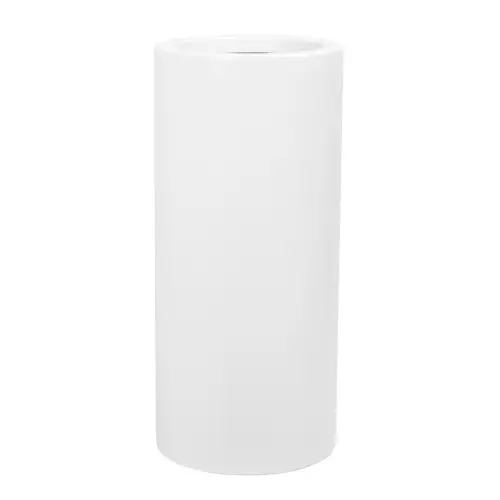 Donica ZADORA Premium D901BC Ø40x90 cm biały mat