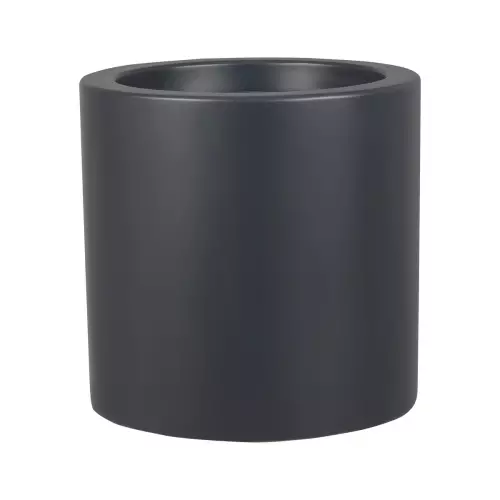 Antracytowa donica z włókna szklanego D901B