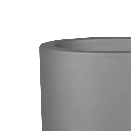 Górna krawędź donicy D901B w kolorze szary mat
