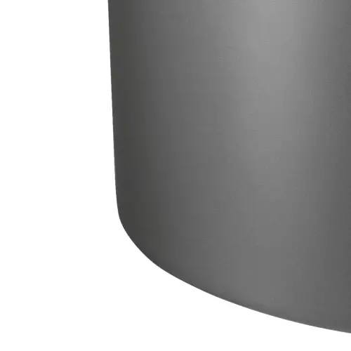 Dolna krawędź donicy D901GF w kolorze szarym