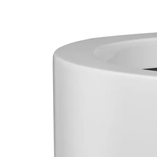 Górna krawędź donicy D901E biały połysk