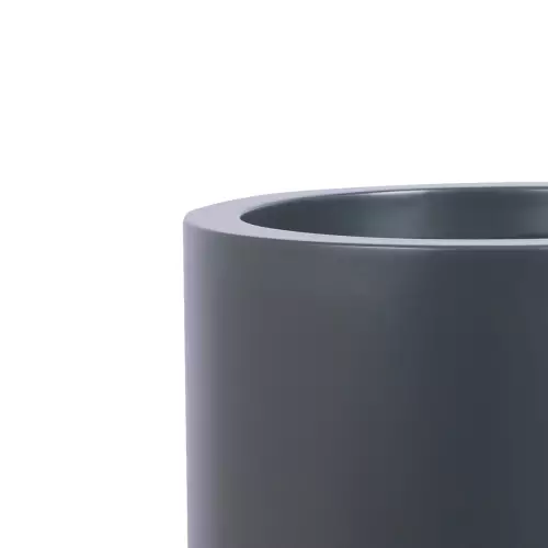 Górna krawędź donicy D901H w kolorze antracyt mat