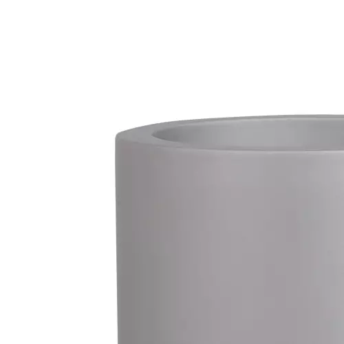 Górna krawędź donicy D901H w kolorze szary mat