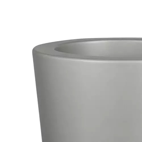 Górna krawędź donicy D908F w kolorze szary mat