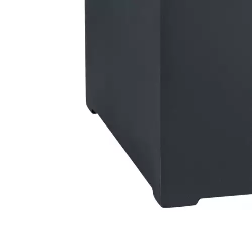 Charakterystyczne nóżki donicy D913C antracyt mat