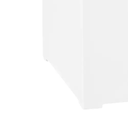 Charakterystyczne nóżki donicy D913C biały mat