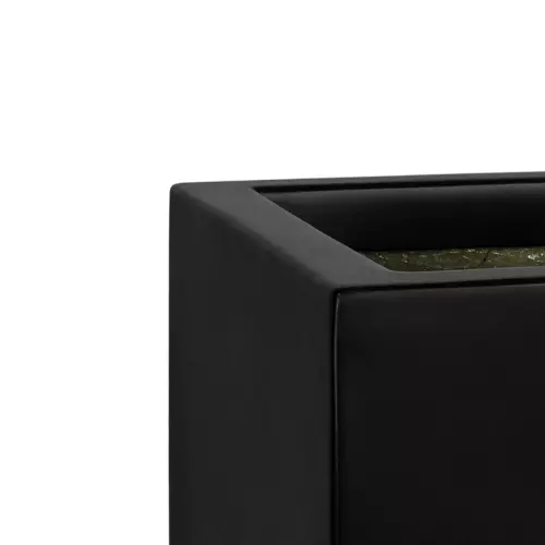 Narożnik donicy D913C w kolorze czarny mat