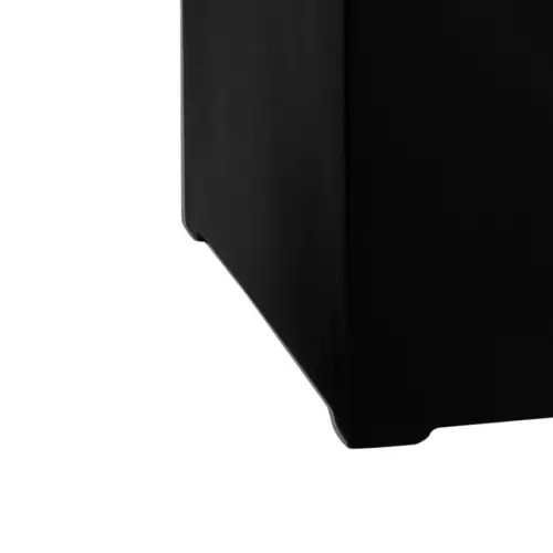 Charakterystyczne nóżki donicy D913C czarny mat