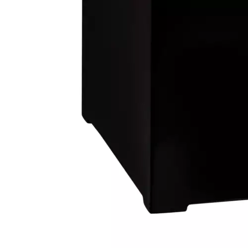 Charakterystyczne nóżki donicy D913C czarny połysk