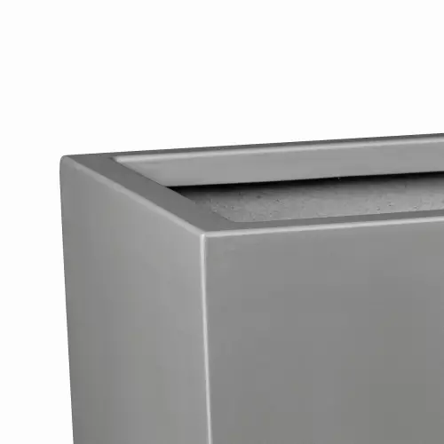 Górna krawędź donicy D913N w kolorze szary mat
