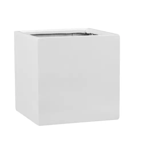 Donica z włókna szklanego D92A biały połysk