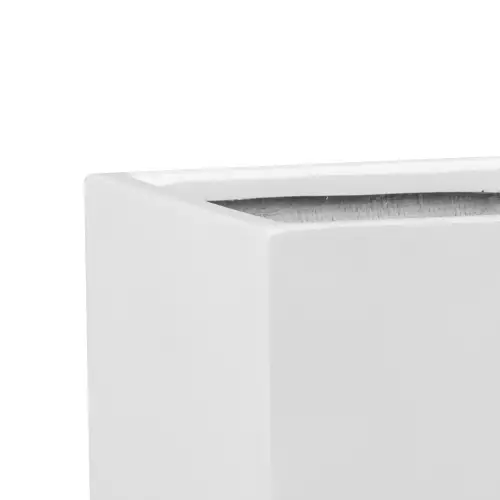 Narożnik donicy D92A w kolorze biały połysk