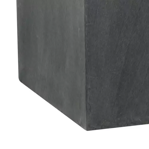 Dolna krawędź donicy D92B w kolorze grafitowy beton