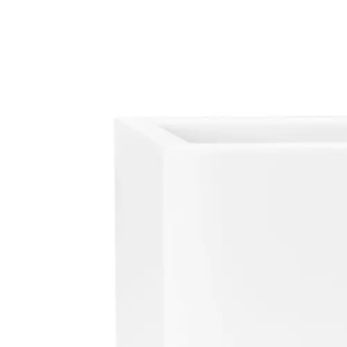 Górna krawędź donicy D934A w kolorze biały mat