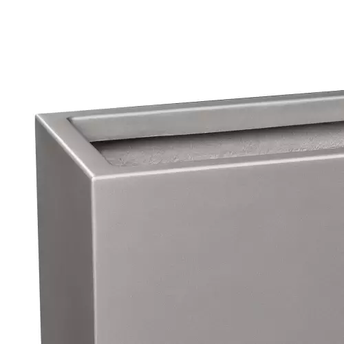 Górna krawędź donicy D934A w kolorze szary mat