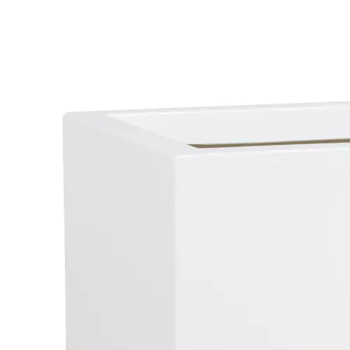 Narożnik donicy D934D w kolorze biały połysk