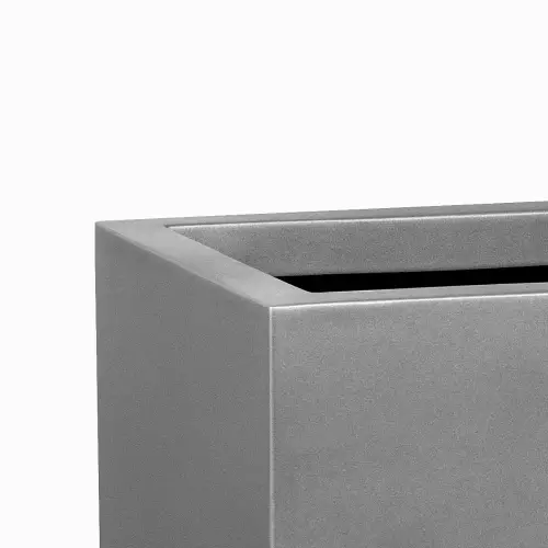 Górna krawędź donicy D934D w kolorze szary mat