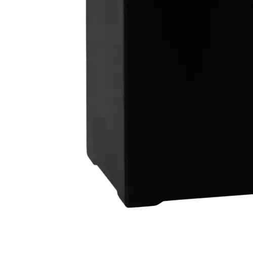 Nóżka w donicy D972A czarny mat