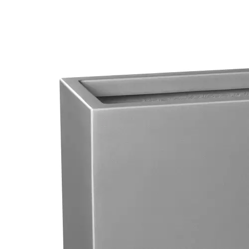 Górna krawędź donicy D972C w kolorze szary mat