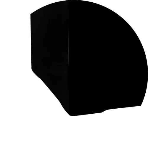 Nóżka donicy D972D w kolorze czarny połysk