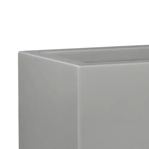 Górna krawędź donicy D972F w kolorze szary mat