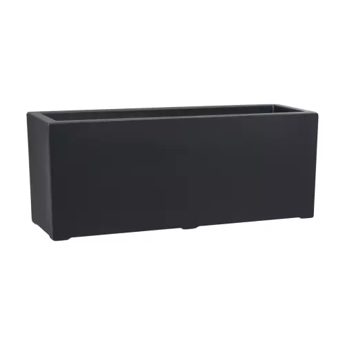 Donica z włókna szklanego D972B w kolorze antracyt mat