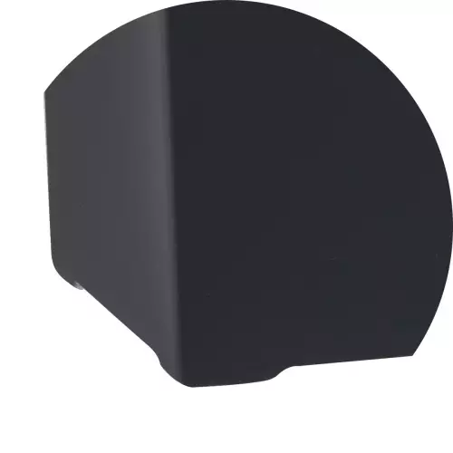 Dolna krawędź donicy D972L w kolorze antracyt mat