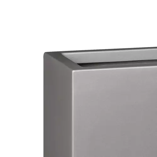 Górna krawędź donicy D972N w kolorze szary mat