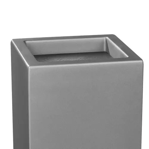 Górna krawędź donicy D973B w kolorze szary mat