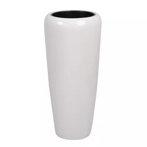 Donica z włókna szklanego D982B biały połysk